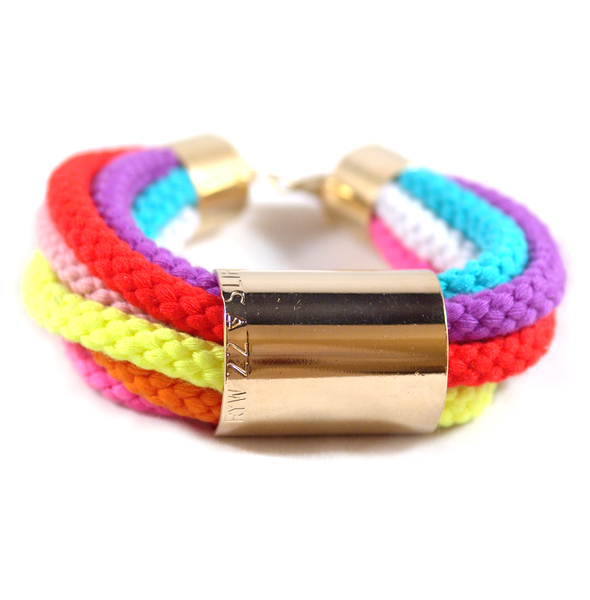 SABRINA DEHOFF™ Tube Bracelet (8 Cords) - Multi Color